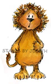 O-108 Lg. Lion Critter